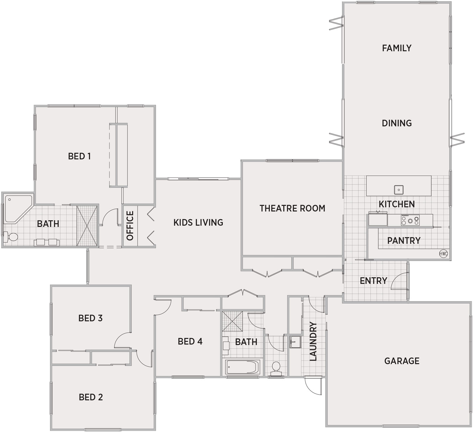 Bluestone Floor Plan | Penny Homes
