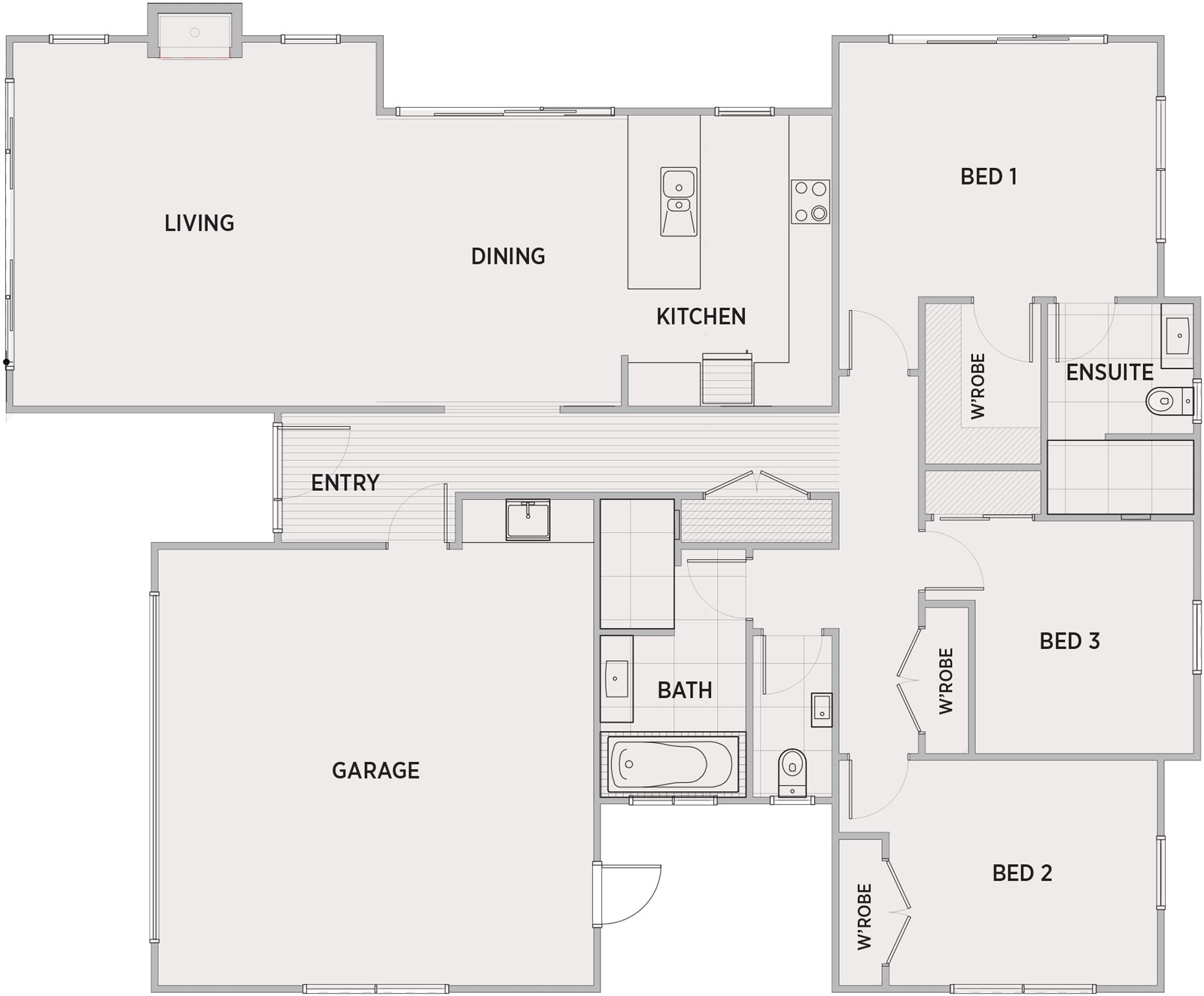 Heritage Floor Plan | Penny Homes