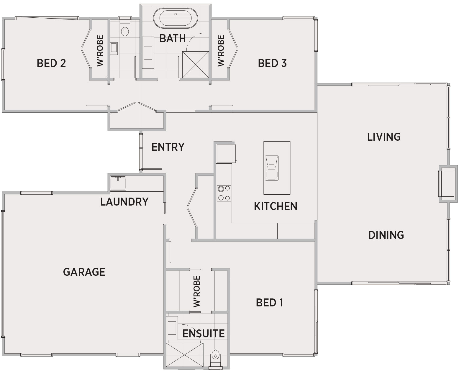 New Yorker Floor Plan | Penny Homes