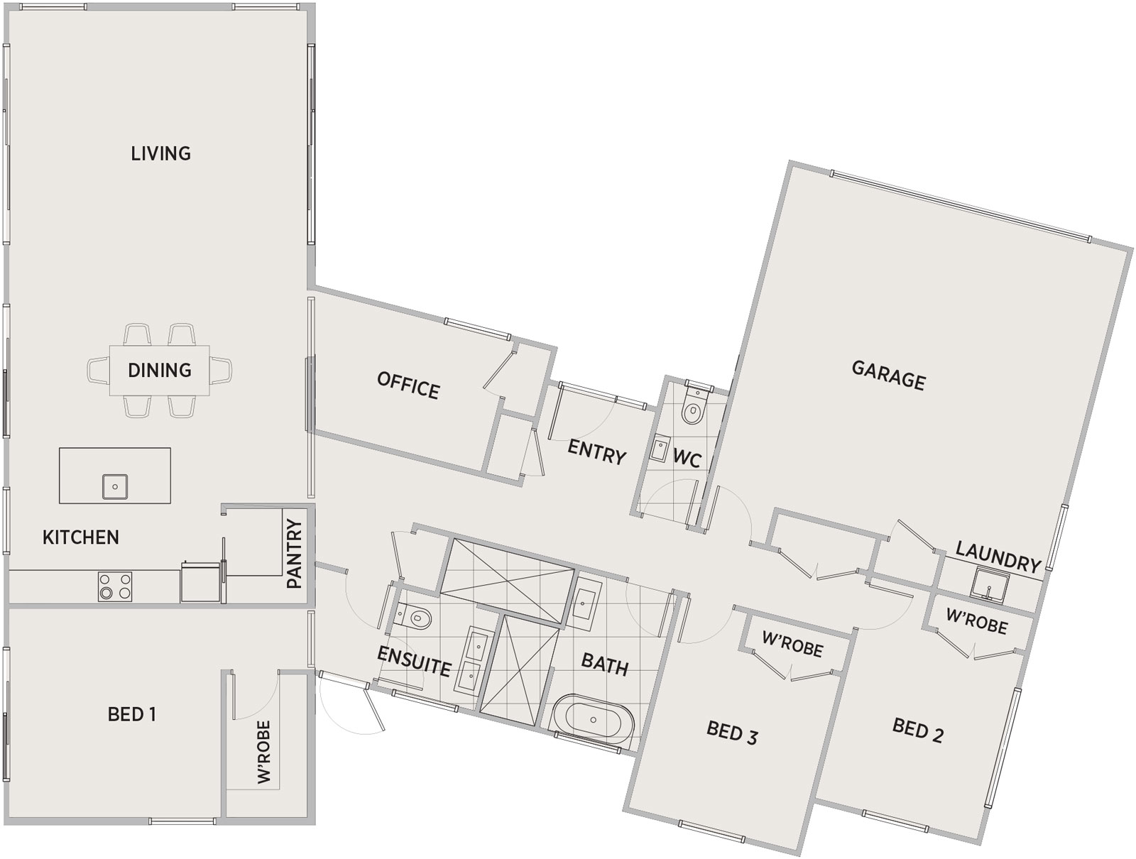 Oakriver Floor Plan | Penny Homes