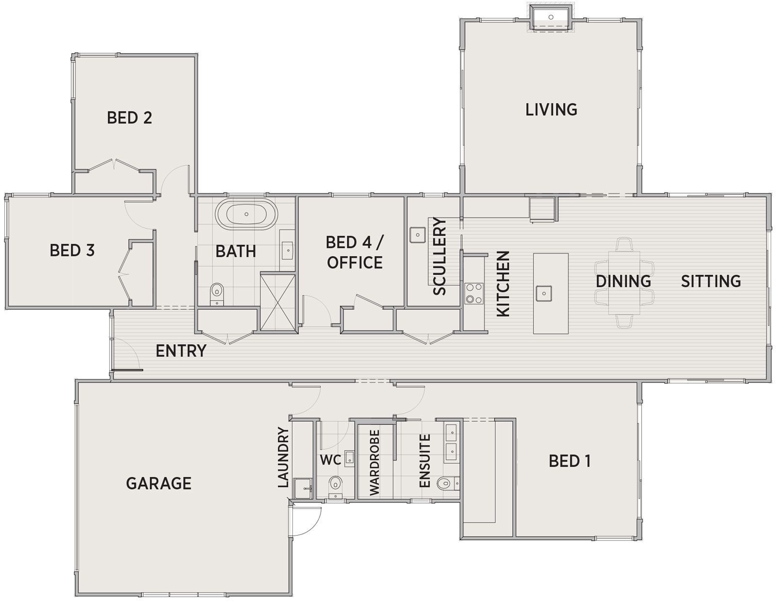 Sedge Floor Plan | Penny Homes