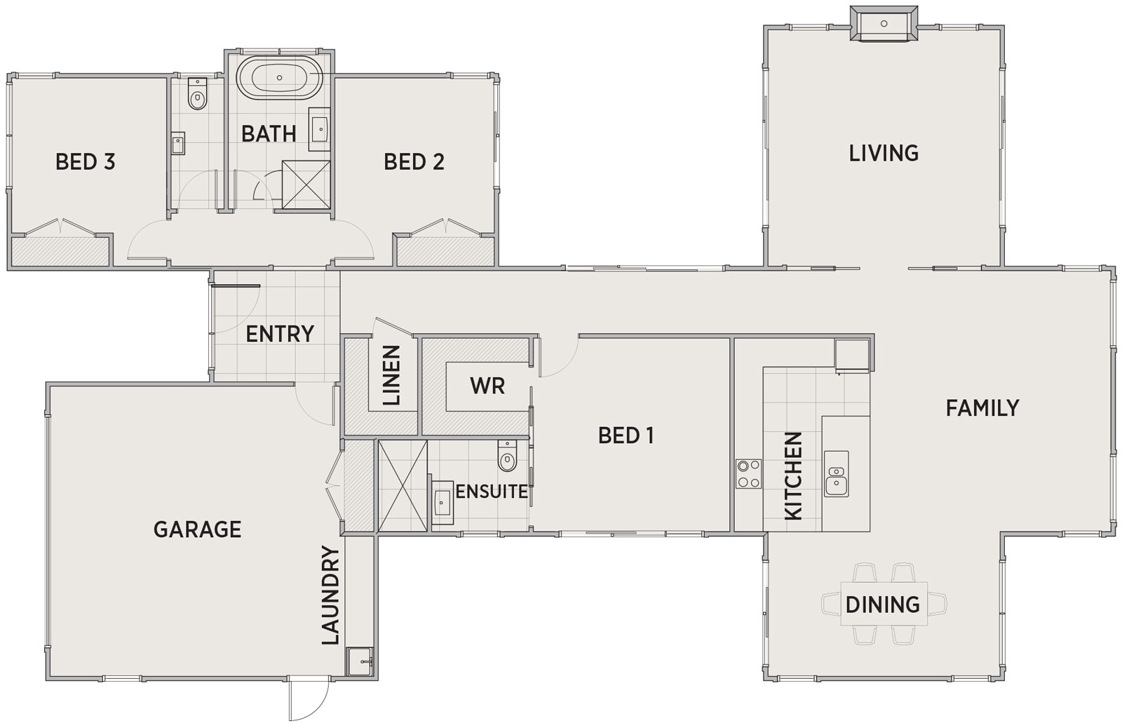 Somerset Floor Plan | Penny Homes