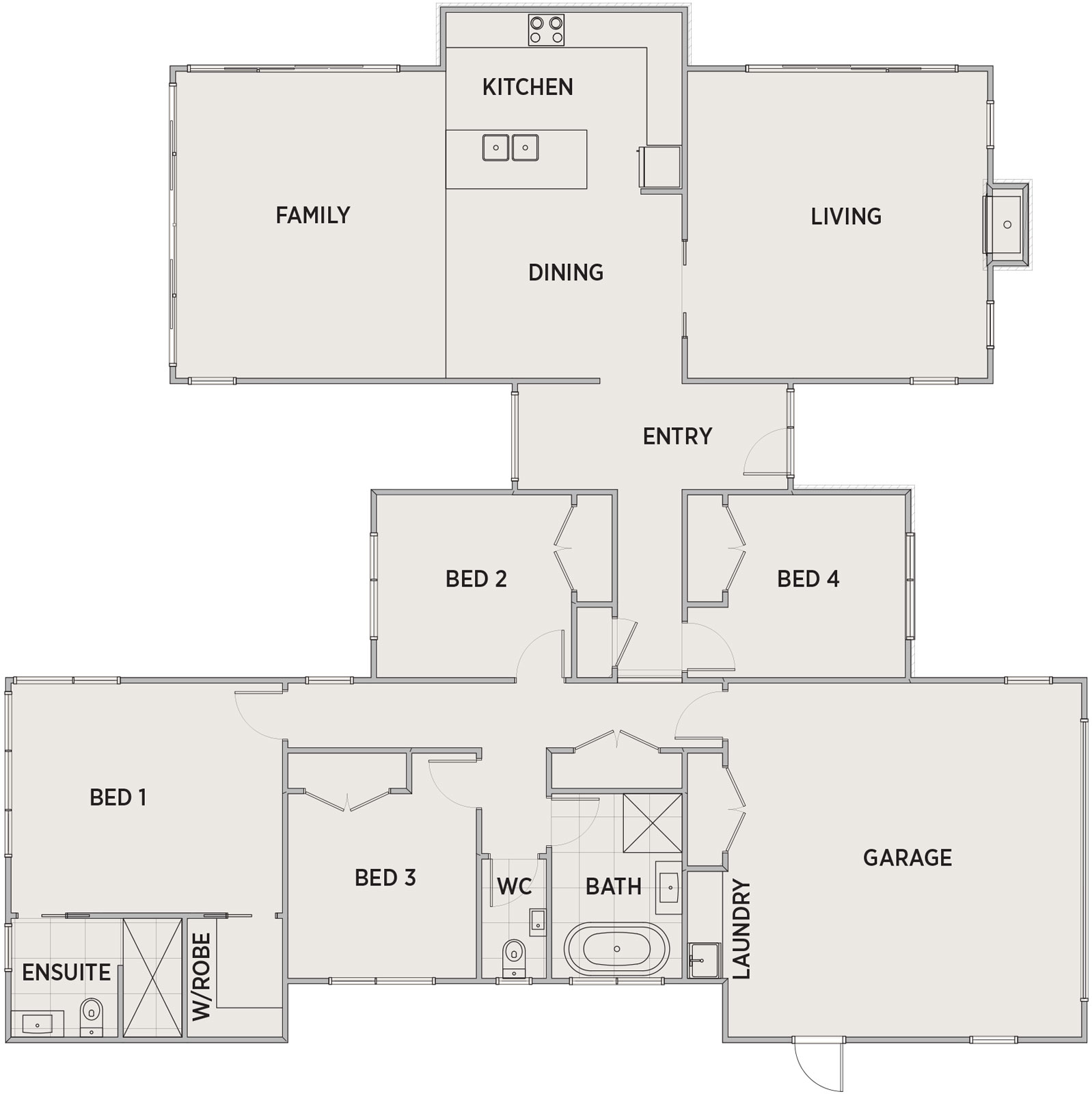 Tori Supreme Floor Plan | Penny Homes