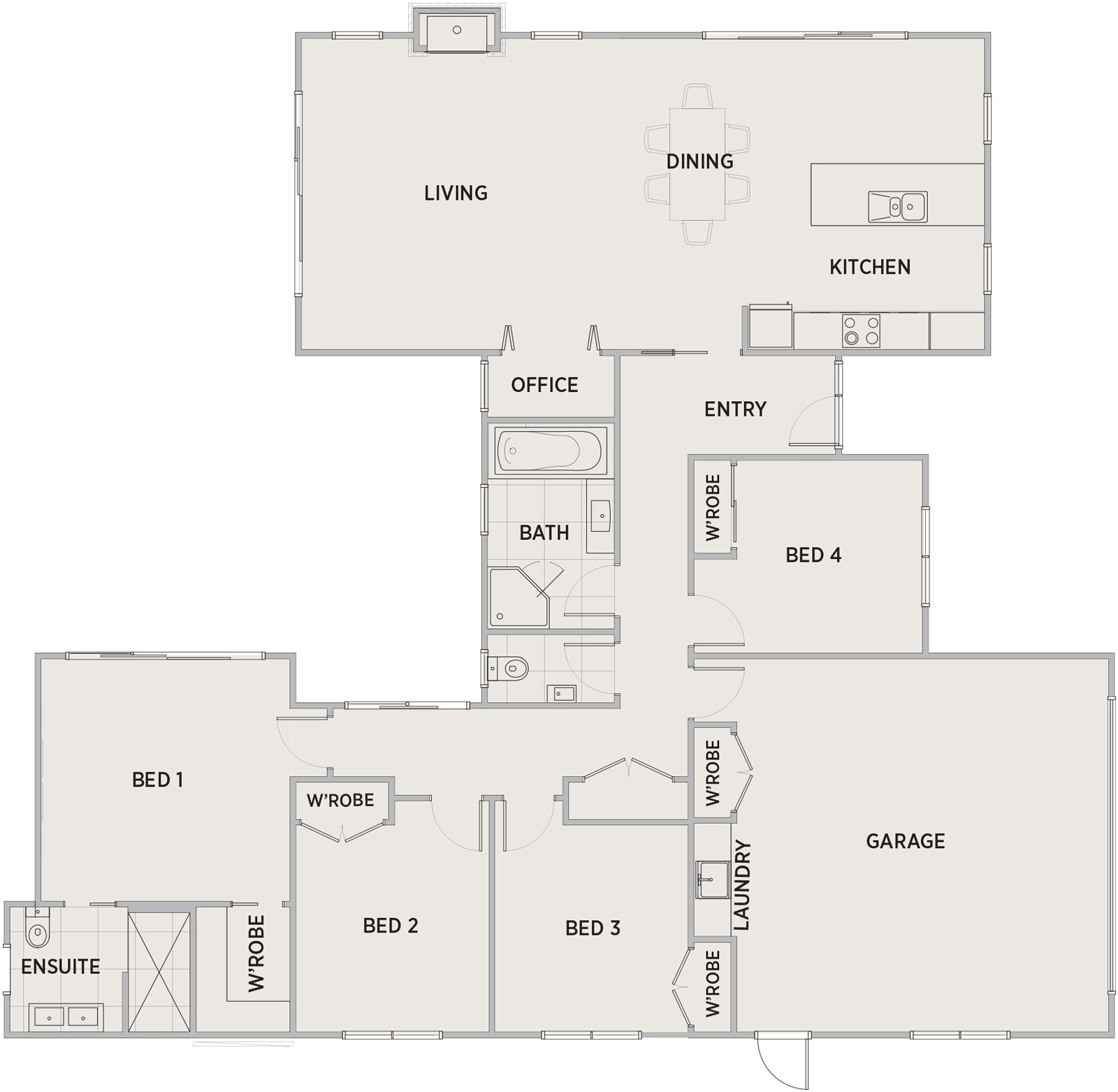 Vivian Floor Plan | Penny Homes